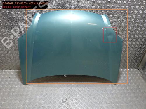 Used Hood RENAULT KANGOO (KC0/1_) 1.5 dCi (KC08, KC09) (82 hp) 24257871