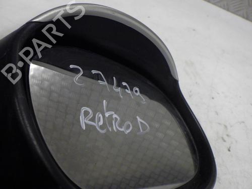 Right mirror PEUGEOT 206 SW (2E/K) 2.0 HDi | BP24254422C27 