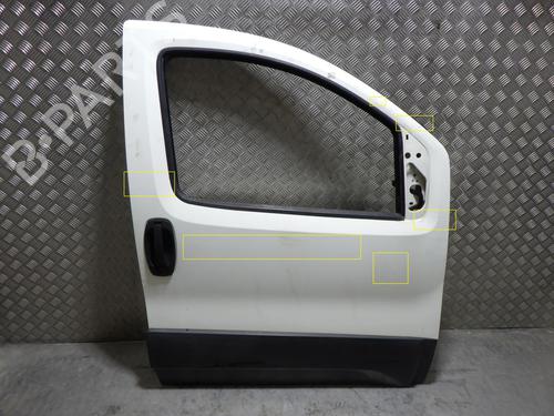 Porte avant droite PEUGEOT BIPPER (AA_) 1.4 HDi (68 hp) 24260069