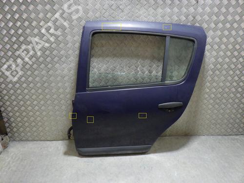 Dør venstre bagtil DACIA SANDERO 1.4 MPI LPG | BP24257164C4  - Image 7
