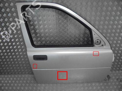 Right front door LAND ROVER FREELANDER I (L314) 2.0 DI 4x4 | BP24258869C3 