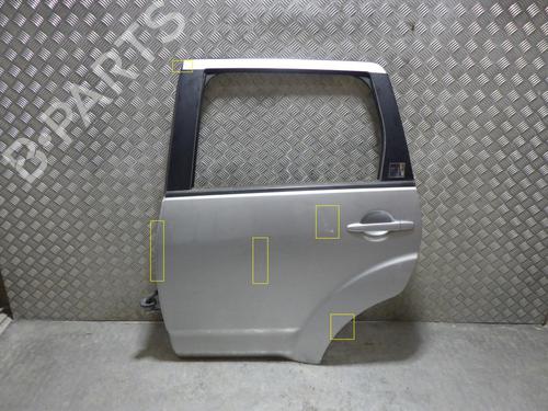 Left rear door CITROËN C-CROSSER (VU_, VV_) 2.2 HDi | BP24254439C4 