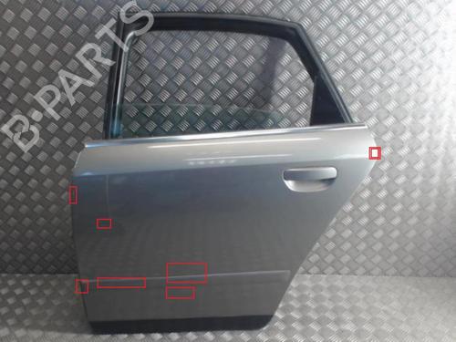 Left rear door AUDI A4 B6 (8E2) 2.0 | BP24258630C4 