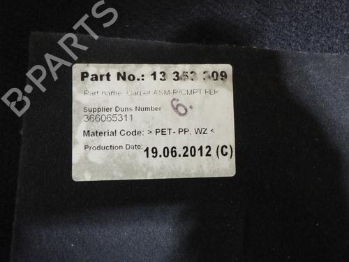 Used Luggage compartment floor Luggage compartment floor OPEL ASTRA J GTC 2.0 OPC Turbo (08) (280 hp) 27219975 27219975