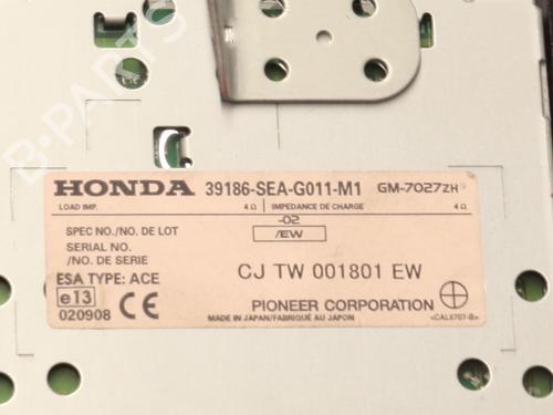 Bilradio HONDA ACCORD VII (CL, CN) 2.4 (CL9) | BP24259577E6 
