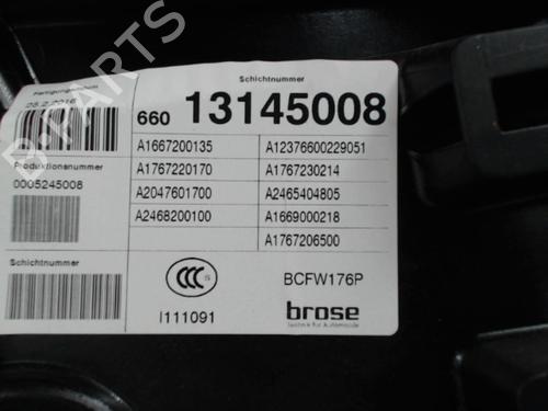 Front left window mechanism MERCEDES-BENZ A-CLASS (W176) A 180 (176.042) | BP24255684C22 - Image 5