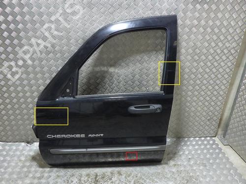 Left front door JEEP CHEROKEE (KJ) 2.8 CRD 4x4 | BP24255184C2 