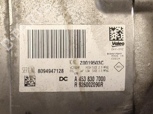 AC compressor RENAULT TWINGO III (BCM_, BCA_) 0.9 TCe 90 (BCM9, BCM2) | BP24259536M34 - Image 7