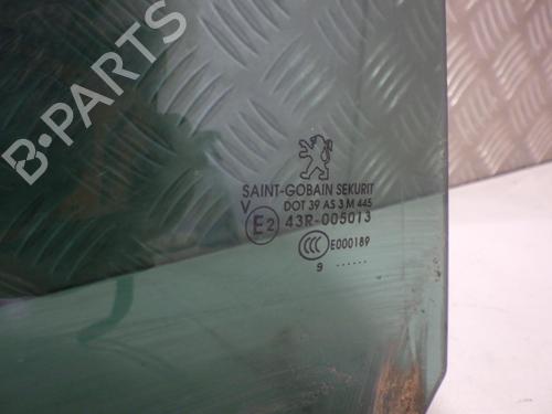Rear right door window PEUGEOT 3008 I MPV (0U_) 1.6 HDi | BP24257155C21 