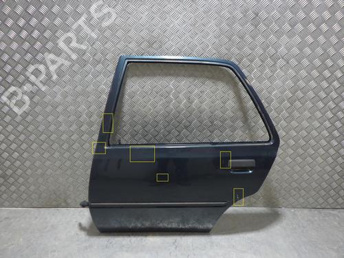 Used Left rear door PEUGEOT 205 II (20A/C) 1.7 Diesel (60 hp) 24259950