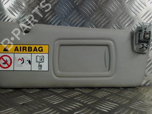 Used Right sun visor Right sun visor RENAULT MEGANE III Coupe (DZ0/1_) 1.2 TCe (DZ2B, DZ11) (116 hp) 24261128 24261128
