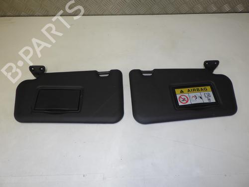 Used Left sun visor Left sun visor NISSAN JUKE (F15) [2010-2019] 24257025 24257025