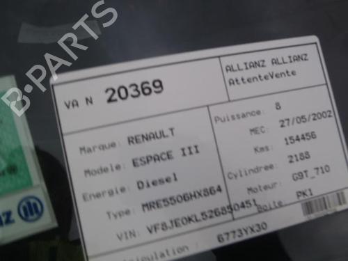 Used Parts RENAULT ESPACE III (JE0_) 4506881