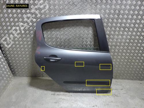 Right rear door PEUGEOT 308 I (4A_, 4C_) 1.6 16V | BP24254846C5 