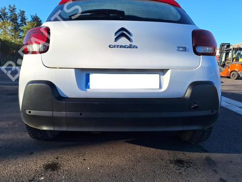 Used Rear bumper CITROËN C3 III (SX) 1.6 BlueHDi 75 (75 hp) 29253795