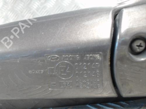 Right mirror HYUNDAI SANTA FÉ I (SM) 2.0 CRDi 4x4 | BP24258141C27 