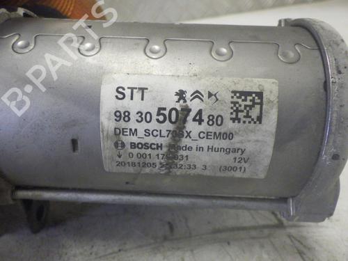 Used Starter Starter PEUGEOT 3008 II SUV (MC_, MR_, MJ_, M4_) 1.6 PureTech 180 (M45GFR, M45GFU) (181 hp) 24257126 24257126