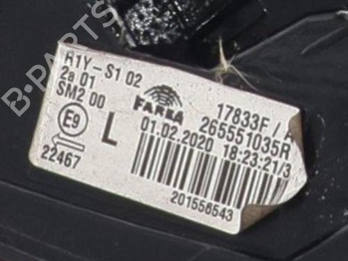 Left taillight RENAULT CLIO V (B7_) 1.0 TCe 100 (B7MT) | BP32471528C34