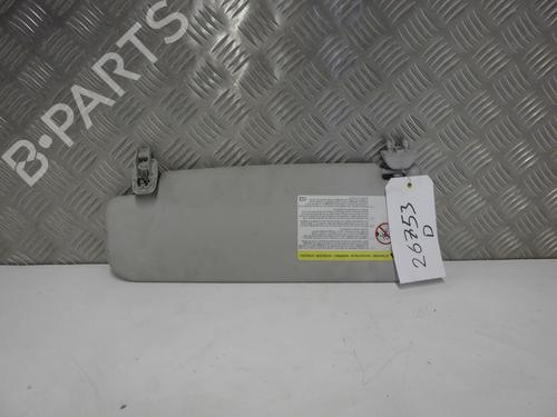 Used Right sun visor VW POLO V (6R1, 6C1) 1.2 (60 hp) 24257273