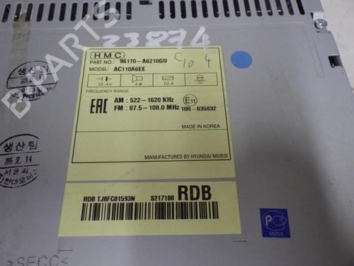 Radio HYUNDAI i30 (PDE, PD, PDEN) 1.6 CRDi | BP24260001E6  - Image 7