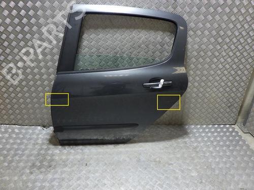 Left rear door PEUGEOT 308 I (4A_, 4C_) 1.6 HDi | BP24255191C4 