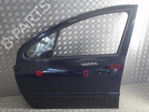Left front door PEUGEOT 307 (3A/C) 1.6 HDi 110 | BP24258684C2 