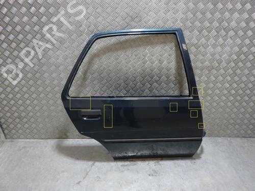 Used Right rear door PEUGEOT 205 II (20A/C) 1.7 Diesel (60 hp) 24259953