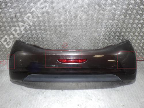Used Rear bumper PEUGEOT 208 I (CA_, CC_) 1.6 HDi (92 hp) 24256971