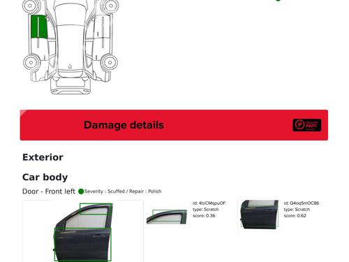 Dør venstre fortil JEEP COMPASS (MK49) 2.0 CRD 4x4 | BP38477467C2 - Image 7