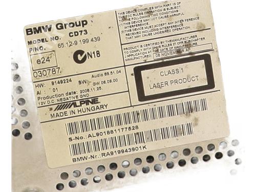 Radio BMW 3 (E90) 318 d | BP27826194E6 