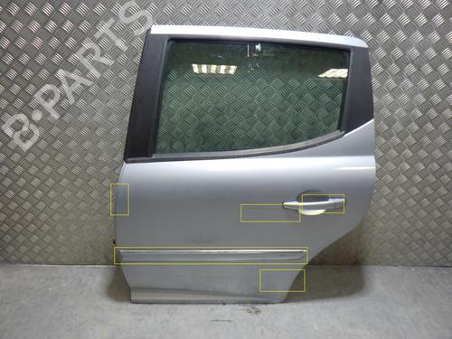 Used Left rear door PEUGEOT 207 SW (WK_) 1.6 HDi (90 hp) 24257165