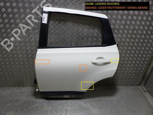 Used Left rear door NISSAN QASHQAI / QASHQAI +2 I (J10, NJ10, JJ10E) 1.5 dCi (110 hp) 24261010