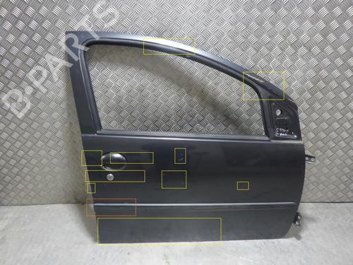 Right front door CITROËN C1 (PM_, PN_) 1.0 | BP24254576C3 