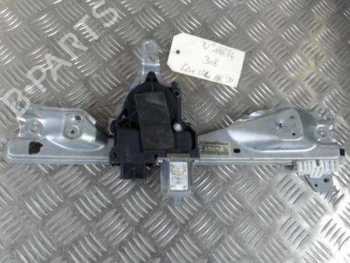 Used Rear right window mechanism PEUGEOT 308 I (4A_, 4C_) 1.6 HDi (109 hp) 24261639