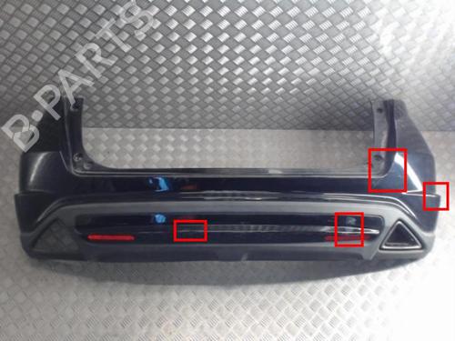 Rear bumper HONDA CIVIC VIII Hatchback (FN, FK) 2.2 CTDi (FK3) | BP24261747C8 