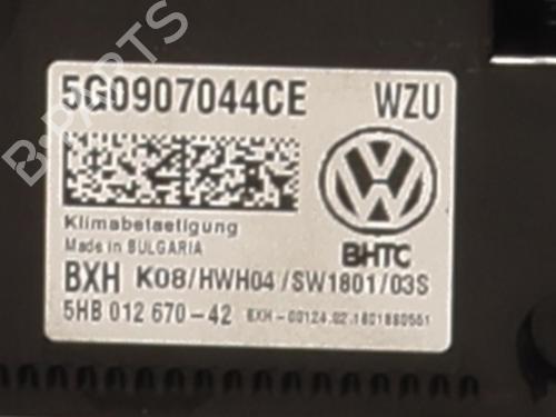 Climate control VW GOLF VII (5G1, BQ1, BE1, BE2) 1.0 TSI | BP24253872I5 