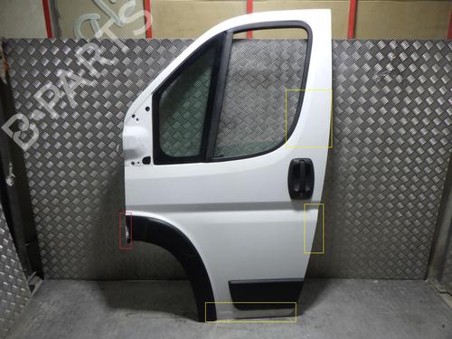 Used Left front door FIAT DUCATO Van (250_) 160 Multijet 2,3 D (160 hp) 24257292