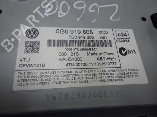 Used Radio Radio VW GOLF VII (5G1, BQ1, BE1, BE2) 2.0 GTD (184 hp) 24254648 24254648