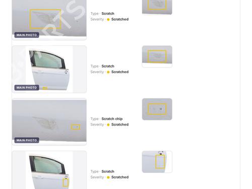 Right front door FORD B-MAX (JK) 1.6 TDCi | BP40270497C3 - Image 2