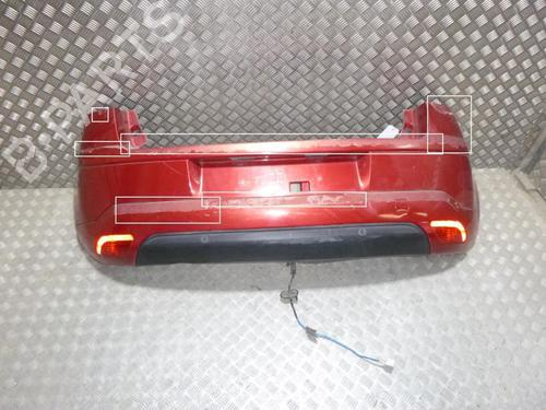 Rear bumper CITROËN C4 Coupe (LA_) 1.6 HDi | BP24258423C8 