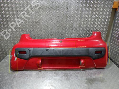 Used Rear bumper PEUGEOT 107 (PM_, PN_) 1.0 (68 hp) 24254385