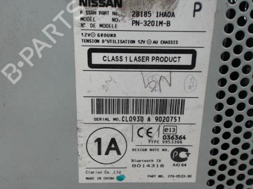 Radio NISSAN MICRA IV (K13K, K13KK) 1.2 | BP24261558E6 