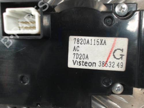 Climate control PEUGEOT 4007 (VU_, VV_) 2.2 HDi | BP24261520I5 