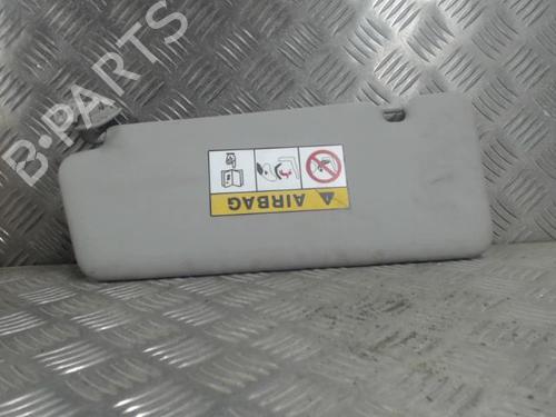 Right sun visor RENAULT CAPTUR I (J5_, H5_) 1.5 dCi 90 (J5N4, J5M5, J5MW, J5M6, J5AL, J5AJ) | BP24258075I2 - Image 2