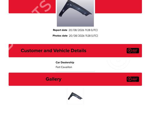 Forskærm Højre JEEP COMPASS (MK49) 2.0 CRD 4x4 | BP38477458C42  - Image 5