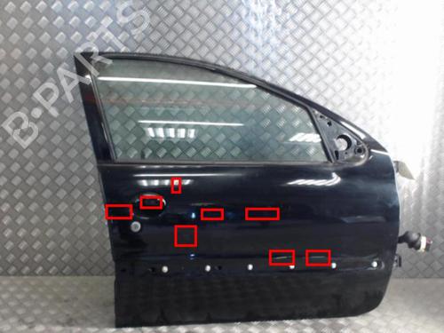 Right front door PEUGEOT 206 Hatchback (2A/C) 1.9 D | BP24256024C3 