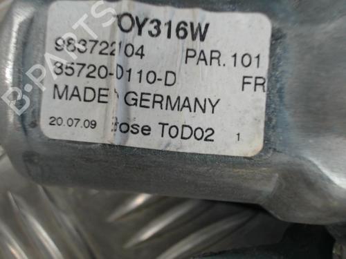 Front left window mechanism TOYOTA YARIS (_P9_) 1.33 VVT-i (NSP90_, NSP90R) | BP24255970C22 - Image 3