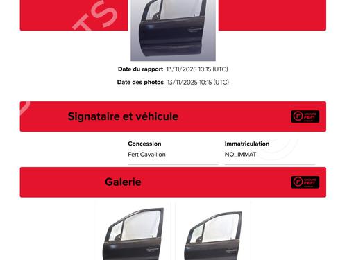 Used Left front door Left front door MERCEDES-BENZ A-CLASS (W168) A 170 CDI (168.008) (90 hp) 30319934 30319934