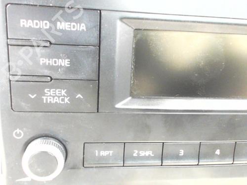 Used Radio Radio KIA RIO IV (YB, SC, FB) 1.25 (84 hp) 24261422 24261422