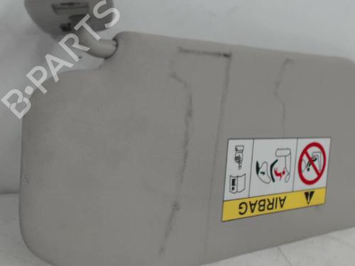 Right sun visor CITROËN C4 II (NC_) 1.6 BlueHDi 120 | BP24257623I2 - Image 2